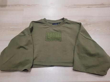 Crop mikina, adidas,m