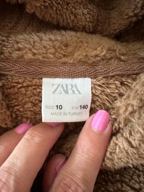 Zara kožušinková mikina, zara,140