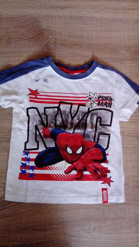 Tričko spiderman darujem, marvel,92