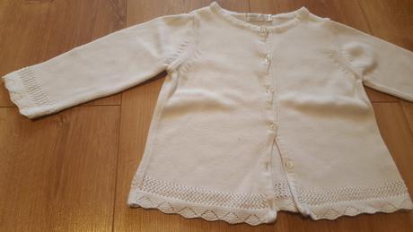 Biely svetrík, m&co,80