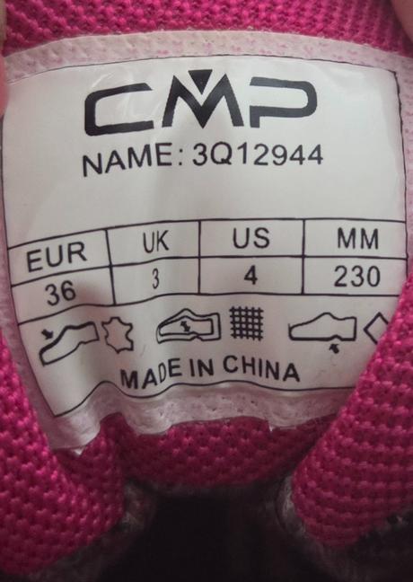 Turistické topánky, cmp,36