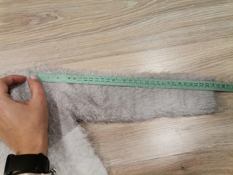 Dievčenský sivy sveter s medveďom, primark,92