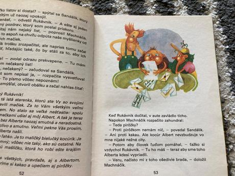 Rukávnik, sandálik a machnáčik prvé vyd.1980, 