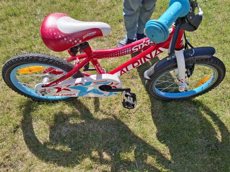 Bicykel alpina starter 16, alpina,16