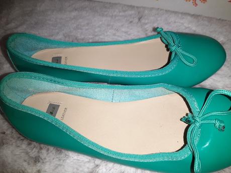 Lakové balerínky baťa, koža, baťa,36