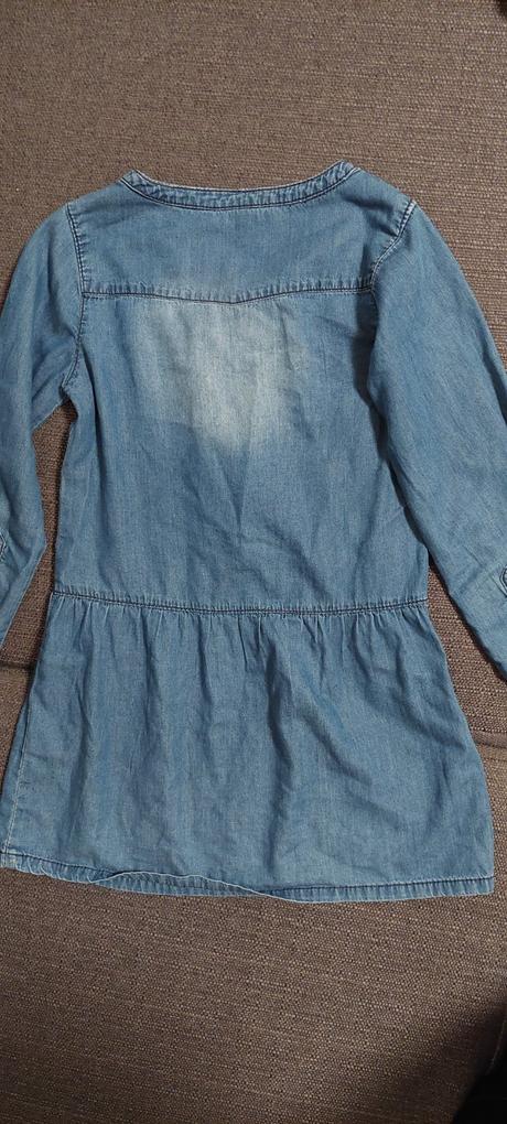 Riflové šaty v.122/128, 122