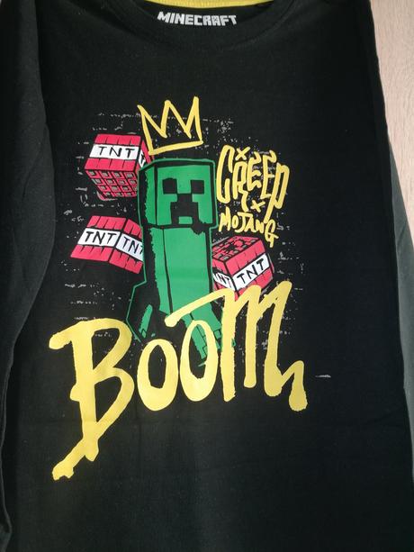 Tričko minecraft 134/140, 140