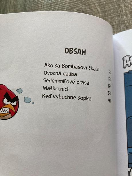 Komiks angry birds 5 dobrodružstiev,