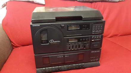 Predám rádio samsung model scm-6100, v nálezovom s, samsung