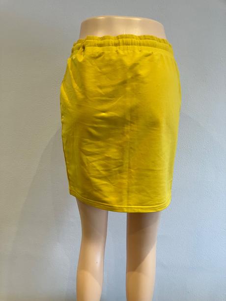 Dámska sukňa žltá fisherfield (l), l