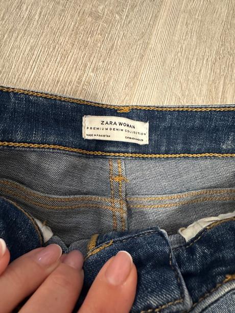 Džínsy zara, zara,38