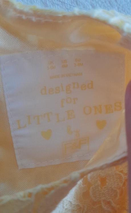 Čipkované šaty, f&f,68