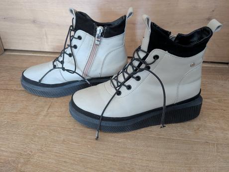 Zimné kožené topánky, filii,36