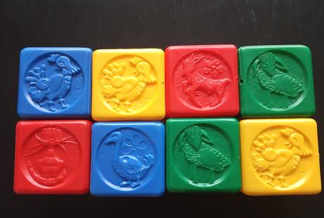 Plastové kocky (chemoplast), 