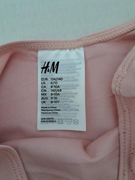 Baletny kostým h&m 134/140, h&m,140