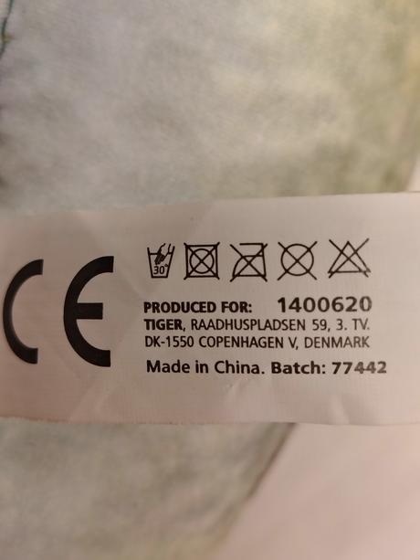 Látková hračka ostrieža, 55 cm, 