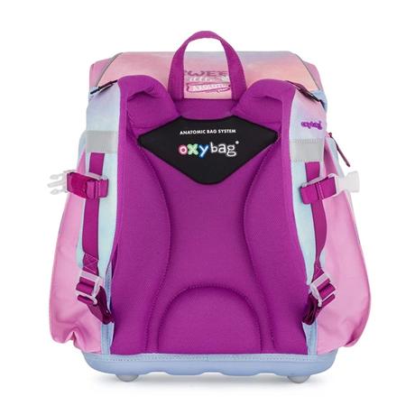 Školská aktovka oxybag - axelotl + peračník,vrecko,