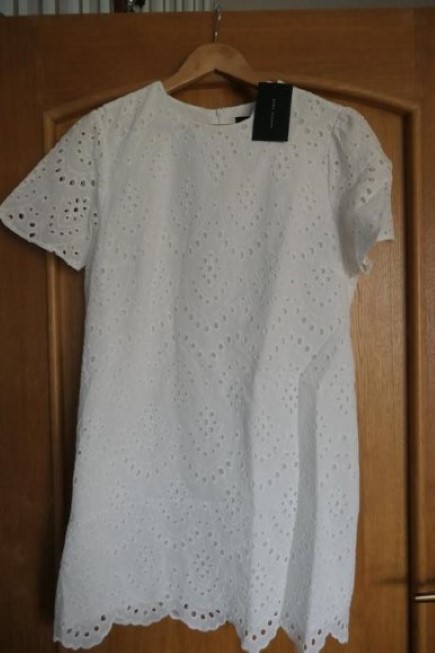 Zara nadherne letne nadcasove madeirove saty l, zara,l