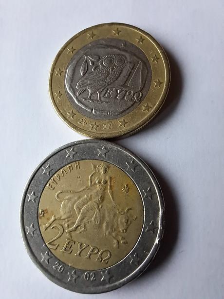 2eur + 1eur grecko 2002 "s", 
