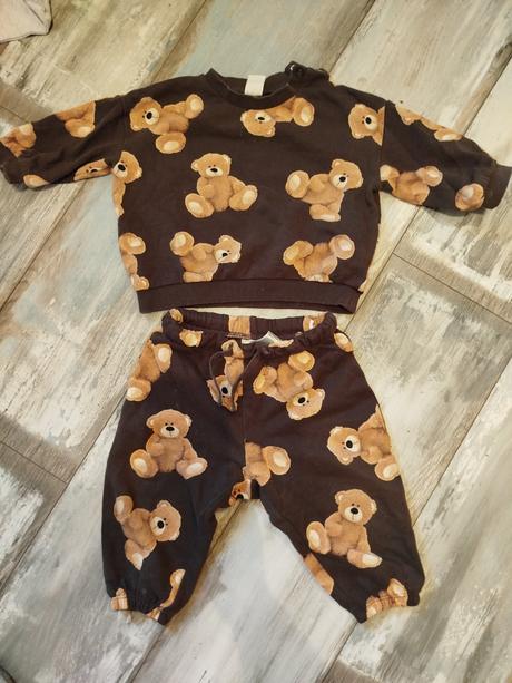 Macková súprava s tričkom 74, h&m,74