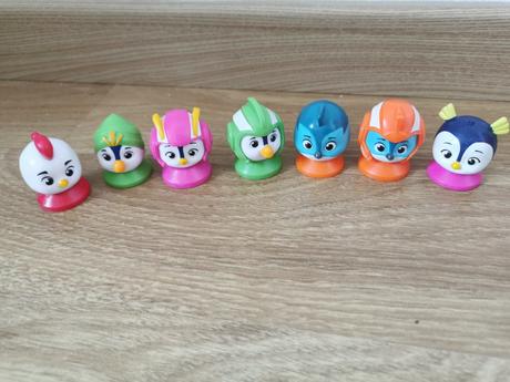 Postavičky top wings (vtáči kadeti), 