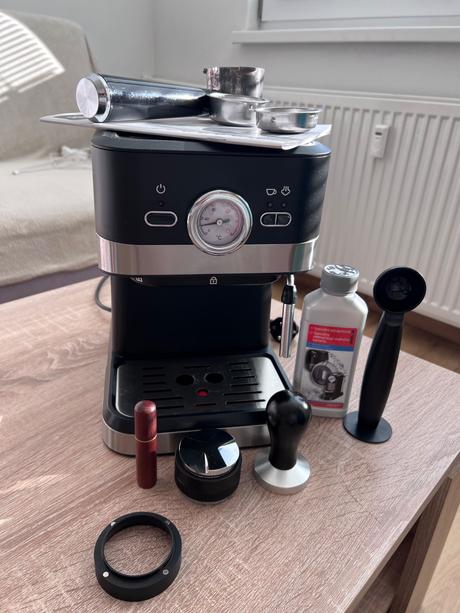 Pákový kávovar sencor ses 1721bk s príslušenstvom, sencor