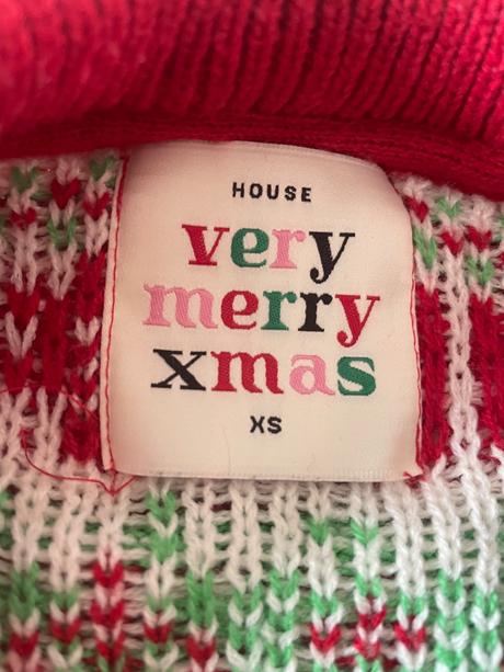 Vianočný sveter, house,xs