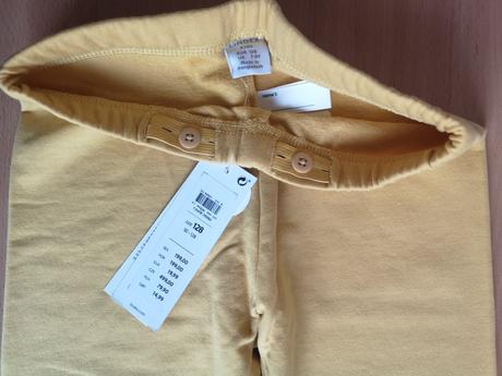 Legíny s česaným vnútrom, prémium kvality, lindex,128