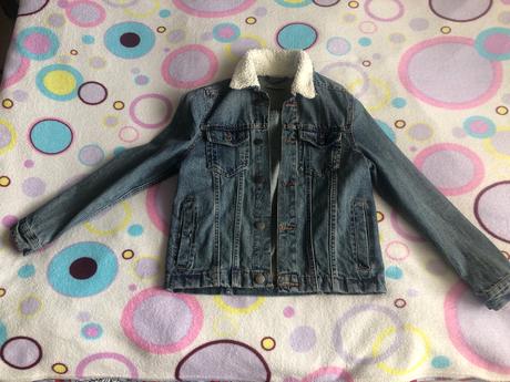 Riflová bunda, pepco,140