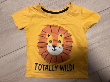 Tričko s levom, primark,86
