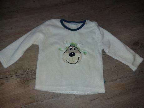 Teplá flisova mikina, ergee,86