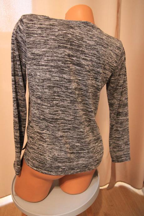 Čierno biely sveter, m/l, m