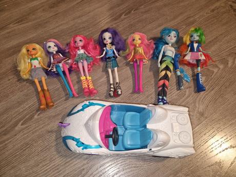 Equestria girls my little pony bábiky, 