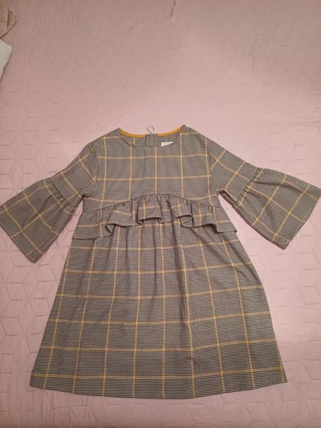 Šaty karované, zara,140