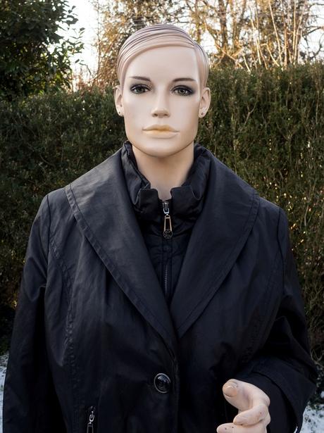 Nepremokavý a teplý zimný kabát, xl