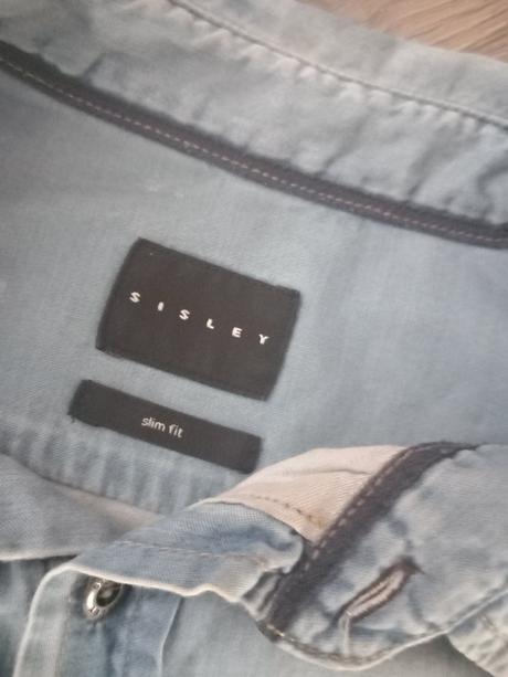 Riflova košeľa sisley, sisley,xl