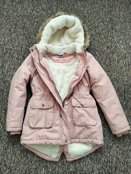 Zimní bunda pre dievčatá, 140