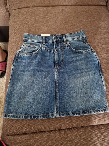 Džínsová sukňa peppe jeans rachel, pepe jeans,xs