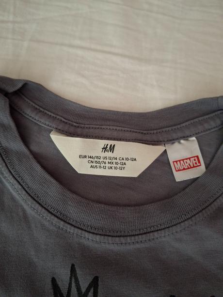 Chlapčenské tričko spiderman, h&m,152