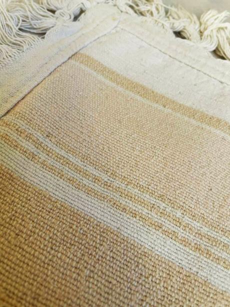 Hrubá ľanová obliečka,