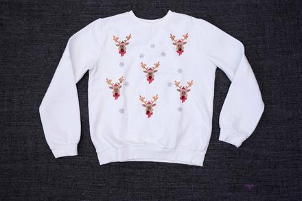 Vianočná mikina veľ. 158/164, c&a,158