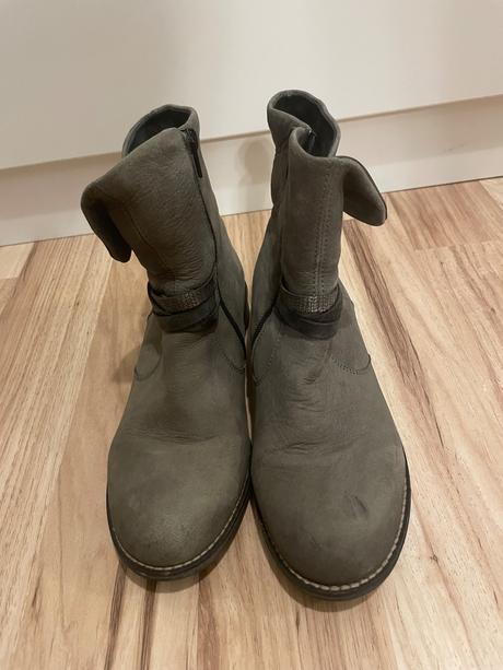 Prechodné jemne zateplene čižmy-remonte, 37