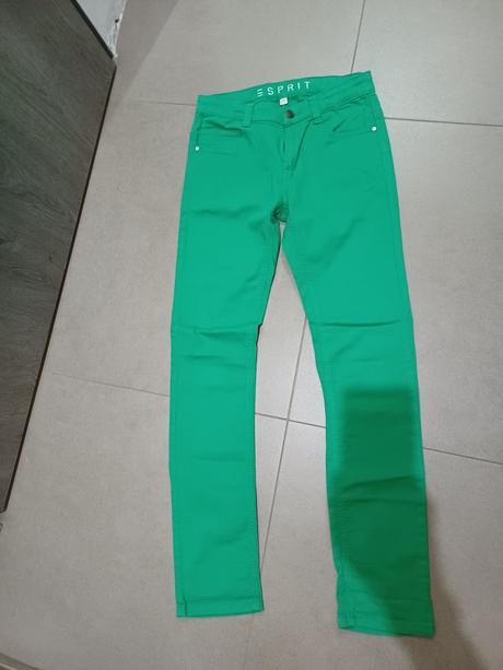 Nohavice esprit 1x nosené na vianočné fotenie, esprit,158