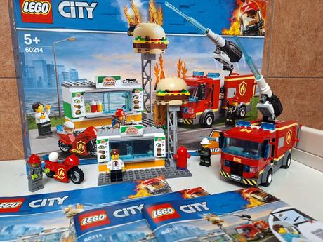 60214 lego city - zásah hasičov v burgrárni, 