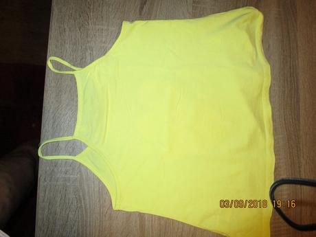 Žlté tielka na leto veľ. 146/152, c&a,146