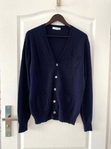 Kašmírový kardigan od luxusnej značky allude, l