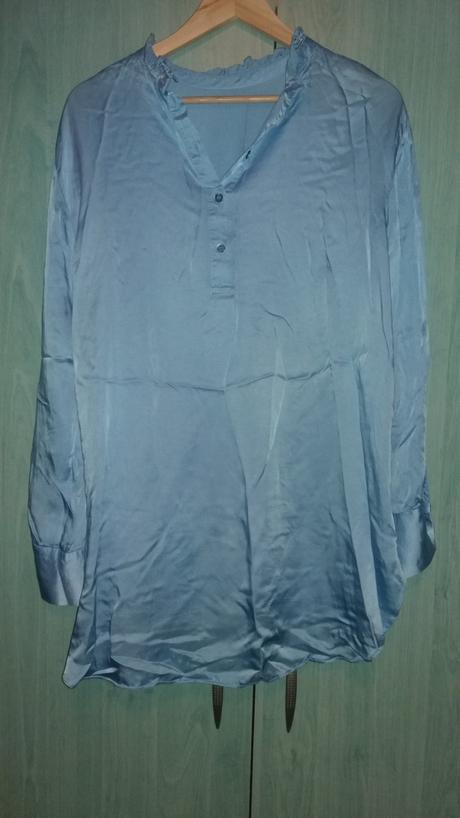 Saténová blúzka, zara,xl