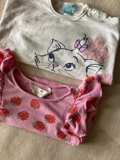 Mikinka a jahôdkové tričko 92, h&m,92