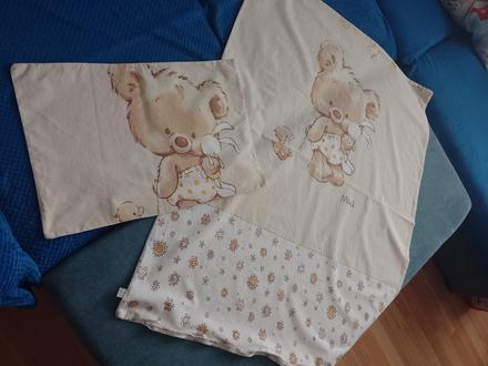 Obliečky macko na detsku perinku (oblečenie zadarm, šírka (cm): 80,dĺžka (cm): 110