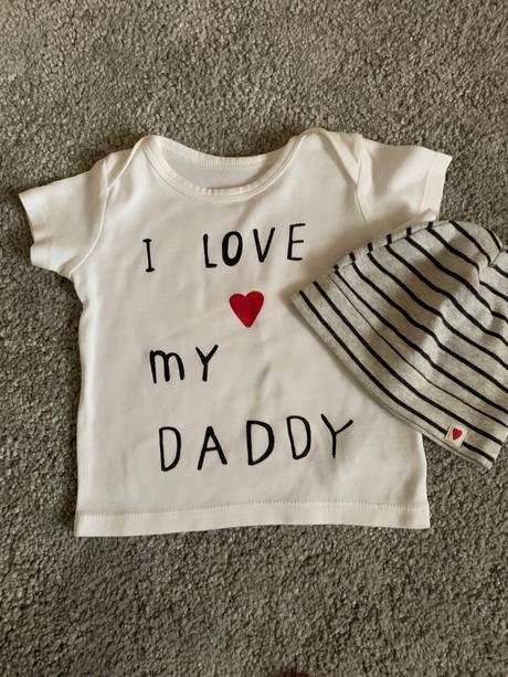 Tričko a čiapka h&m, h&m,68